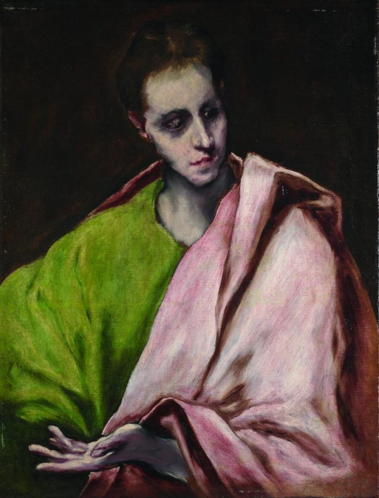 HOWARD LEWIS ON THE ART OF THE SCHORR COLLECTION AND PASSION INVESTMENTS IN THE CORONAVIRUS AGE, Greco.St John the Evangelist