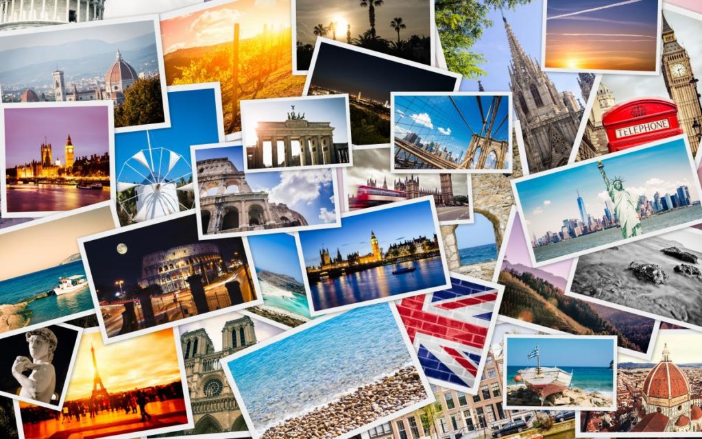 FAMILY OFFICES AND CROSS-BORDER SUCCESSION PLANNING DURING COVID-19, Many Travel Images Collage places world postcards iStock 528363573