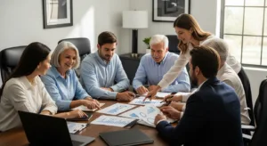 family office meeting, generational collaboration