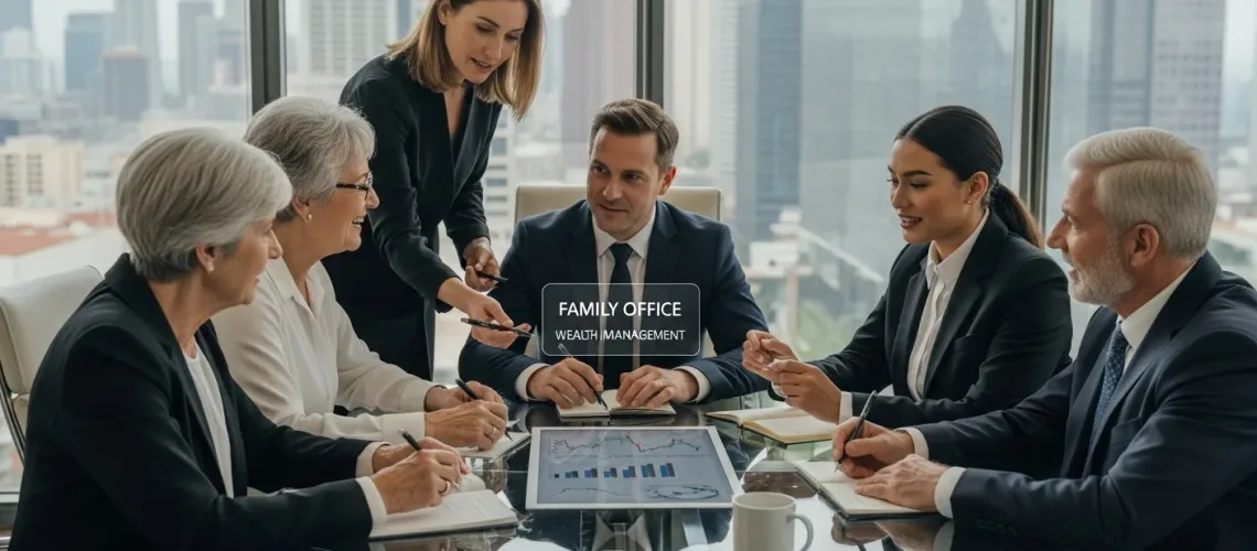 single family office teamwork
